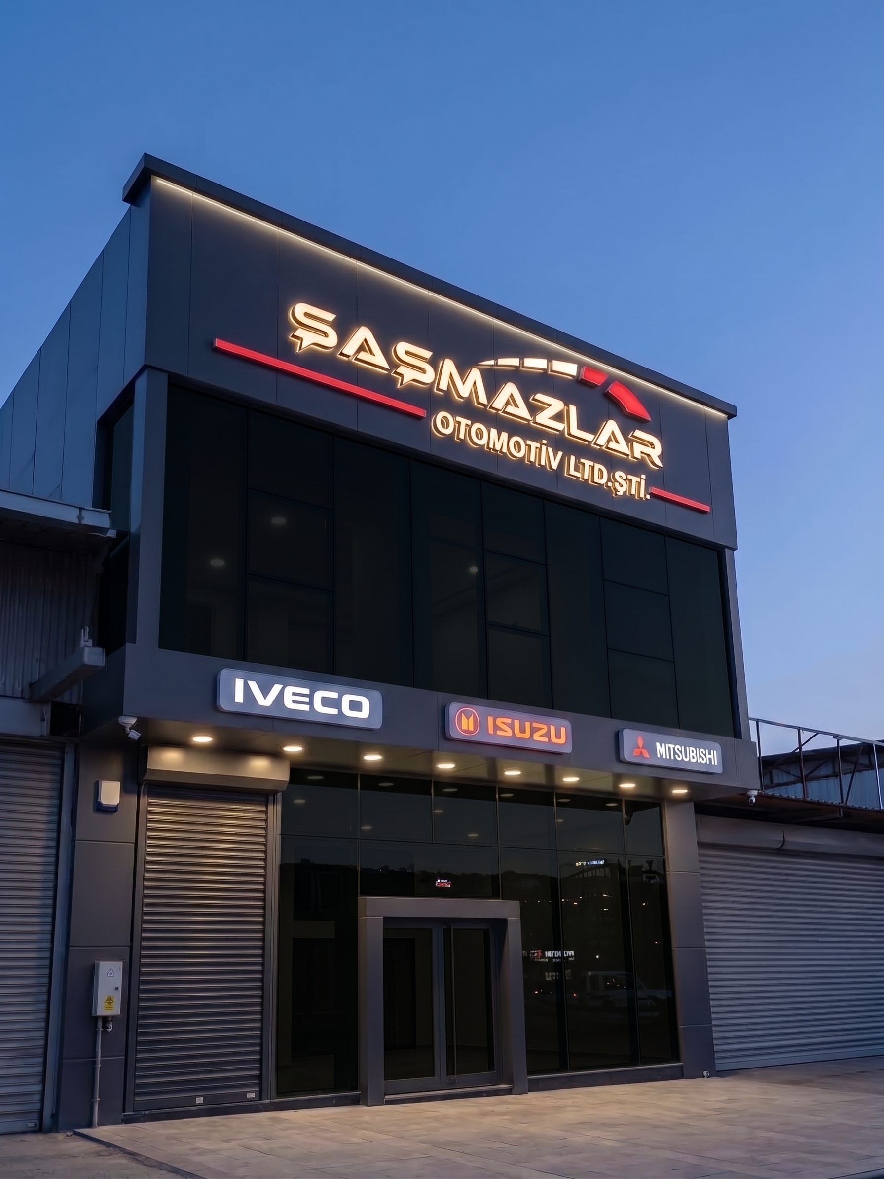 Şaşmazlar Otomotiv Seyhan Adana Tesis Girişi